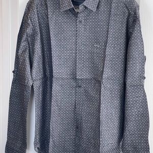 V Dot Jeans Designer Party Shirt